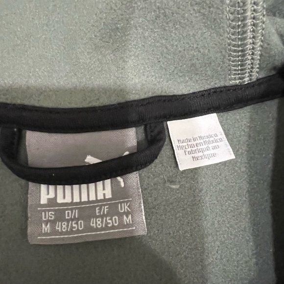 PUMA men’s dark grey zip up hoodie - Picture 3 of 10